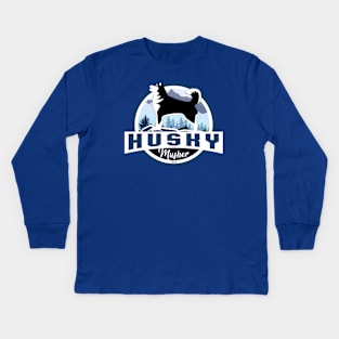 Husky Musher Shirt Kids Long Sleeve T-Shirt